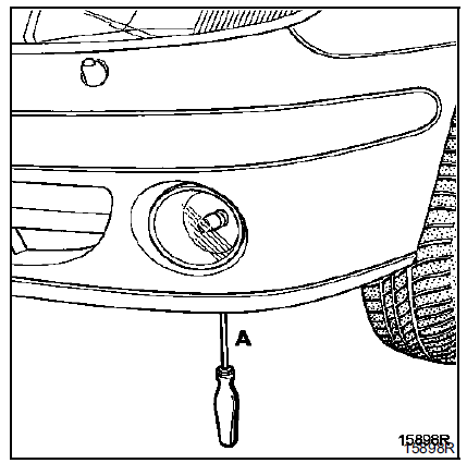 RTA - Renault Laguna: Feux de brouillard - Projecteurs avant ...