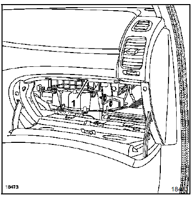 Eclaireur de vide-poches 