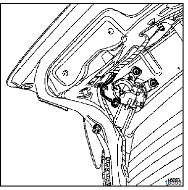 Essuie-vitre arrière 