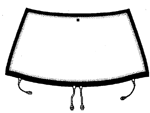 Pare-brise électrique dégivrant 