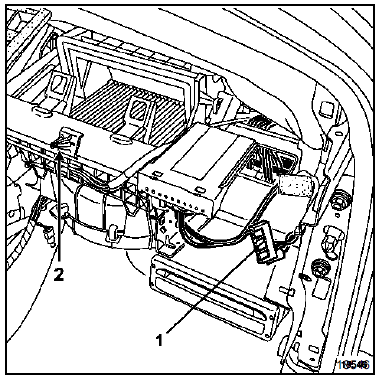 Module airbag passager