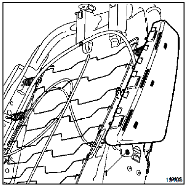 Le module airbag lateral thorax (avant)