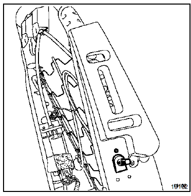 Le module airbag lateral thorax (avant)