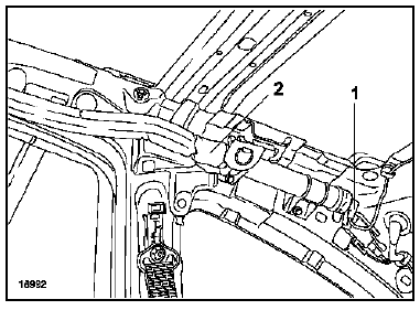 Module airbag lateral rideau