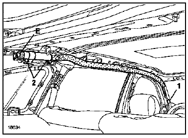 Module airbag lateral rideau