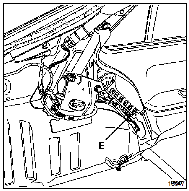 Module airbag lateral thorax (arriere)