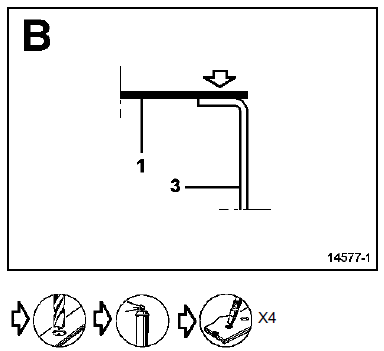 Boîtier de fixation berceau 