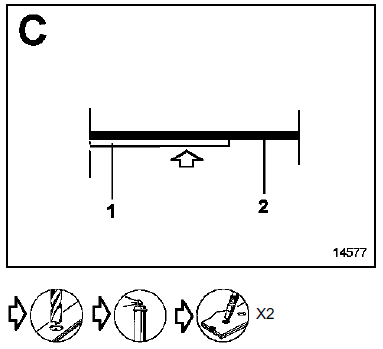 Boîtier de fixation berceau 