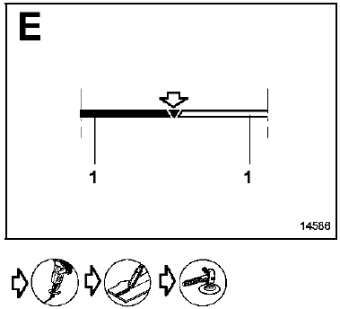 Plancher arrière partie avant 