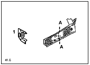 Fermeture de longeron avant 