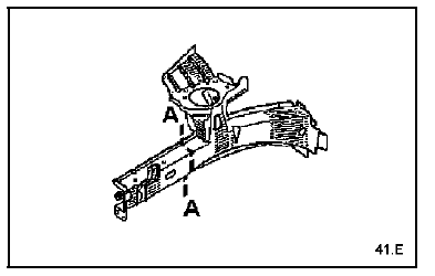 Longeron avant