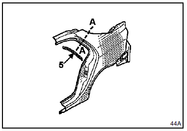 Panneau d'aile arrière 