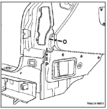 Panneau d'aile arrière 