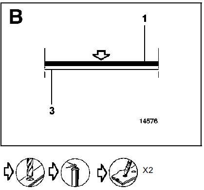 Traverse support absorbeur 