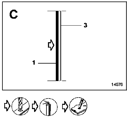 Traverse support absorbeur 