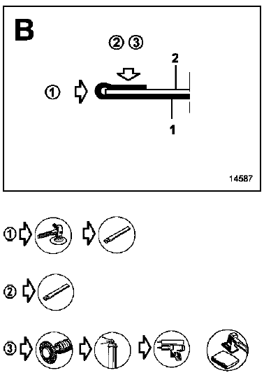 Panneau de porte arrière