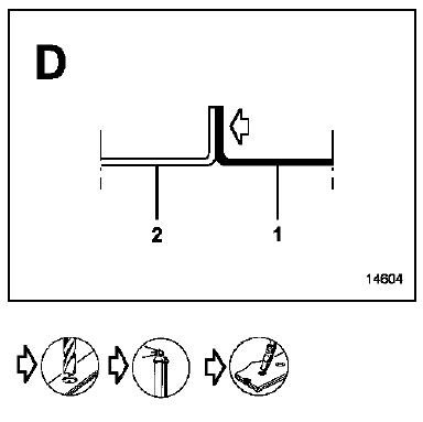 Panneau de porte arrière