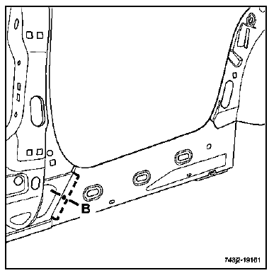 Renfort de bas de caisse 