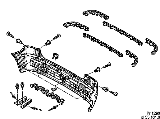 Bouclier arrière 