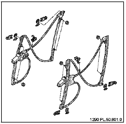 Lève-vitre de porte avant