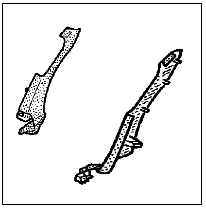 Garniture supèrieure de bas de marche arrière 