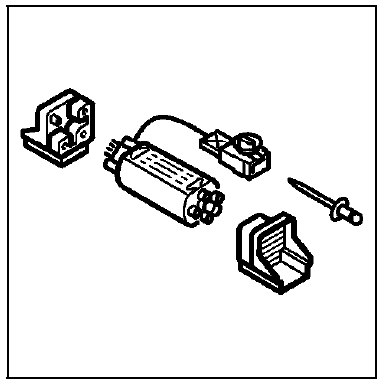 Moteur de réglage des glissières