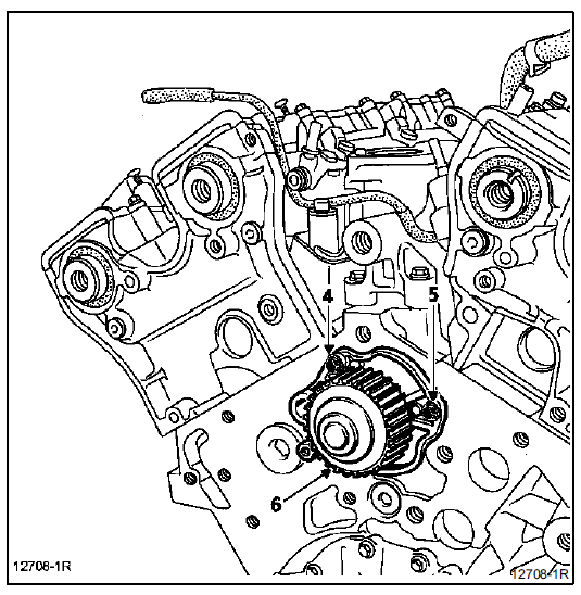 Pompe à eau  Moteur  L7X