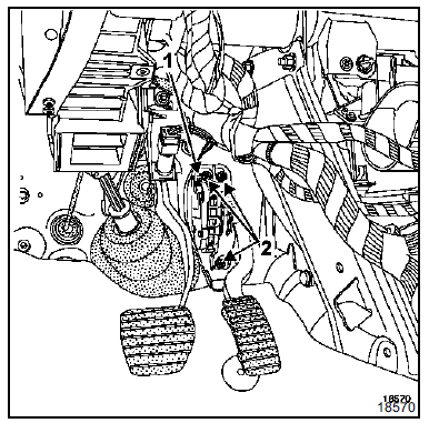 Potentiomètre d'accélérateur