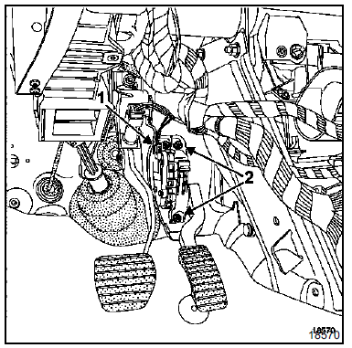 Potentiomètre d'accélérateur