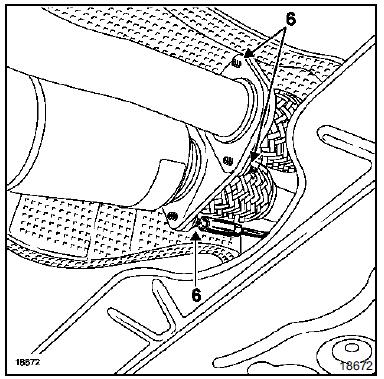 Pré-catalyseur avant  Moteur L7X