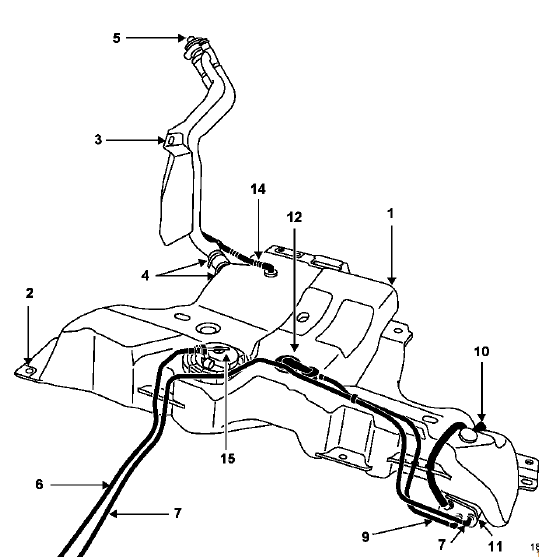 Réservoir à carburant