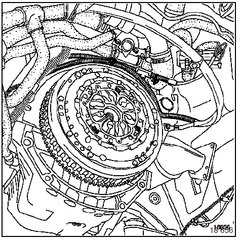 Dépose-repose Moteur F9Q