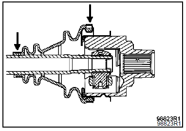 Soufflet côté boîte de vitesses DP0 / SU1 