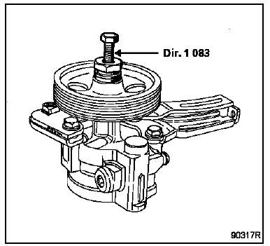 Pompe de direction assistée MoteursF4P - F9Q