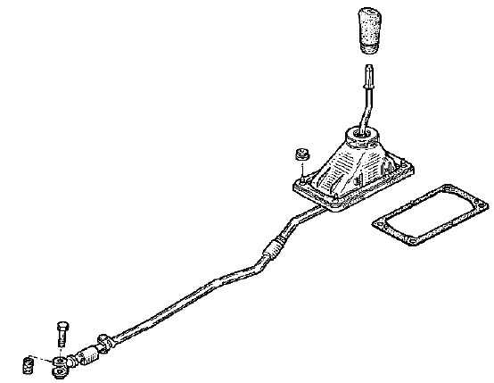 Cables de commande externe sur boite JR/JH