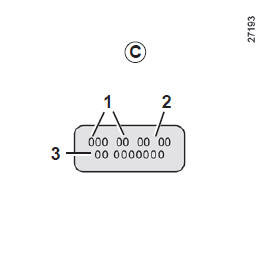 Plaques d'identification moteur