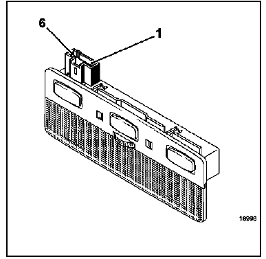 PLAFONNIER CENTRAL version bas de gamme