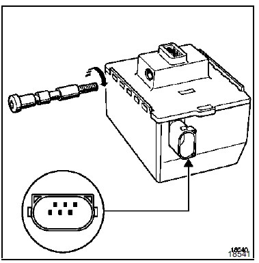 Verrou électrique de colonne de direction 