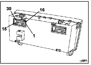 BRANCHEMENT (connecteur gris)
