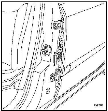 Déposer la vis de fixation du capteur puis le déposer.