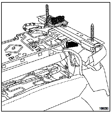 Avant la repose du siège, contrôler visuellement l'état