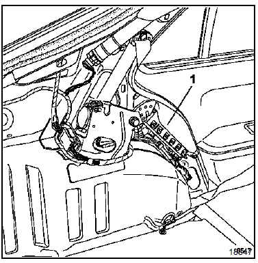 Module airbag lateral thorax (arriere)