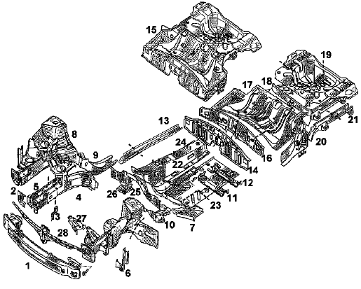 Structure inferieure