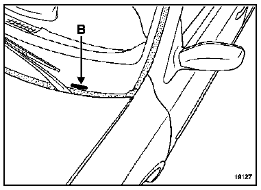 Nota : lors d'un remplacement de la caisse complète ou de l'élément