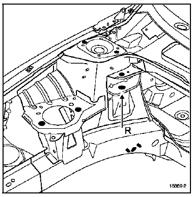 Le calibre vient se placer dans la chape du tirant, il se