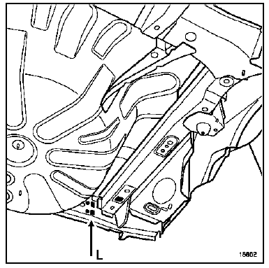Le calibre vient en appui verticalement contre la