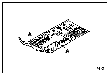 PIECES CONCERNEES (épaisseur en mm) :