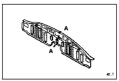 PIECES CONCERNEES (épaisseur en mm) :