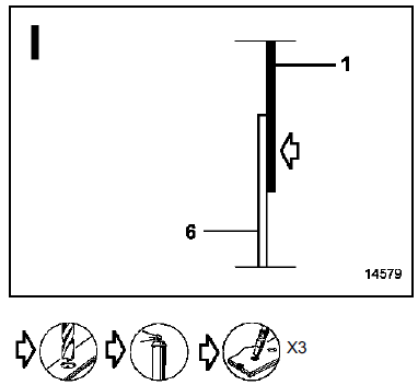 Passage de route partie avant