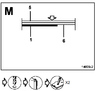 Remplacement partiel arrière